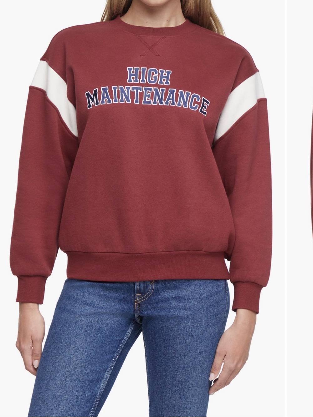 Wildfox High Maintenance Varsity Sweatshirt
